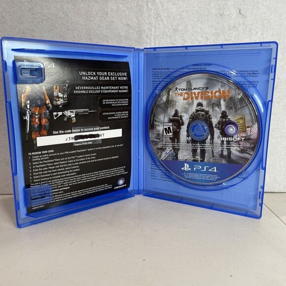 Tom Clancy's The Division PS4 PlayStation 4 Mint‎ Disc - Picture 4 of 5